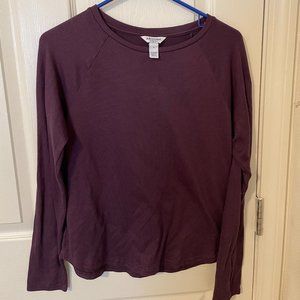 Long Sleeve Purple Sweater